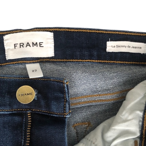 Frame Le Skinny de Jeanne Skinny Jeans Size 27 - Picture 5 of 8